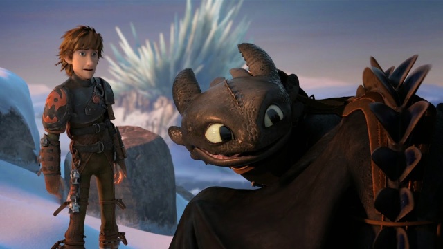 How To Train Your Dragon 2 Toothless and Hiccup still
