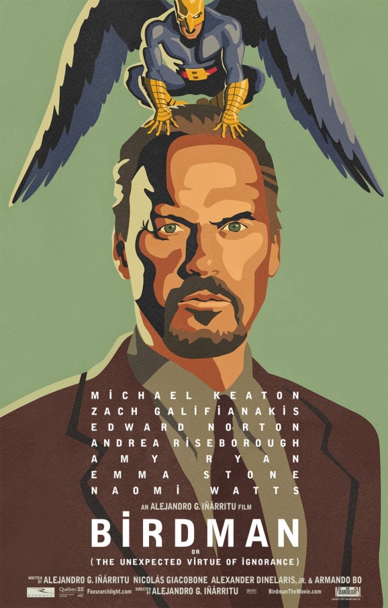 Birdman official cartoon movie poster